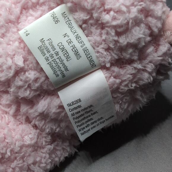 Hallmark Rosebud Elephant Plush Pink Sherpa Polka Dot Ears Very Soft Stuffed Toy - Picture 14 of 16